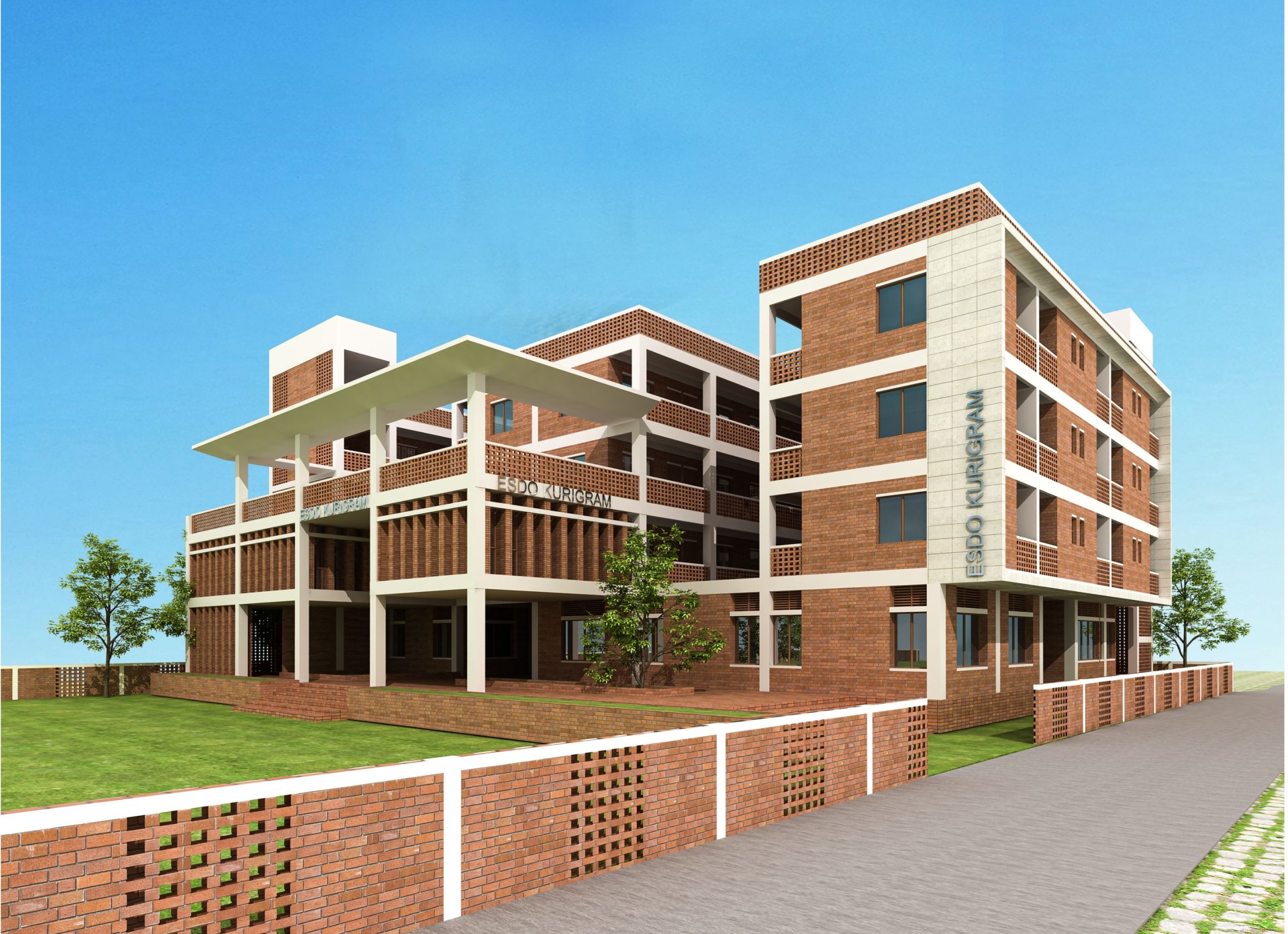 Scenic view of Eco Training and Resource Center (ETRC) – Kurigram